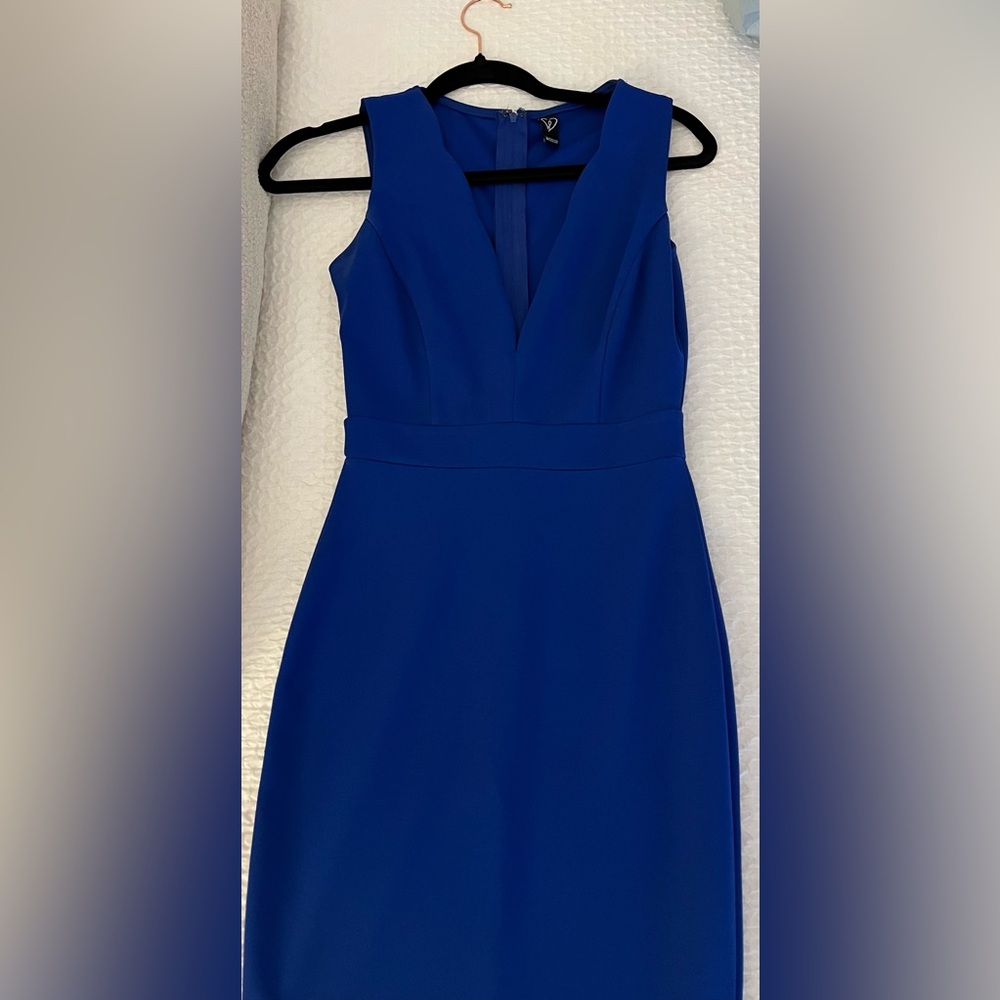 Royal blue maxi dress